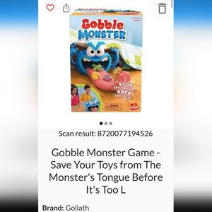Gobble Monster Game